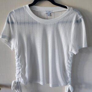 Cute white tee